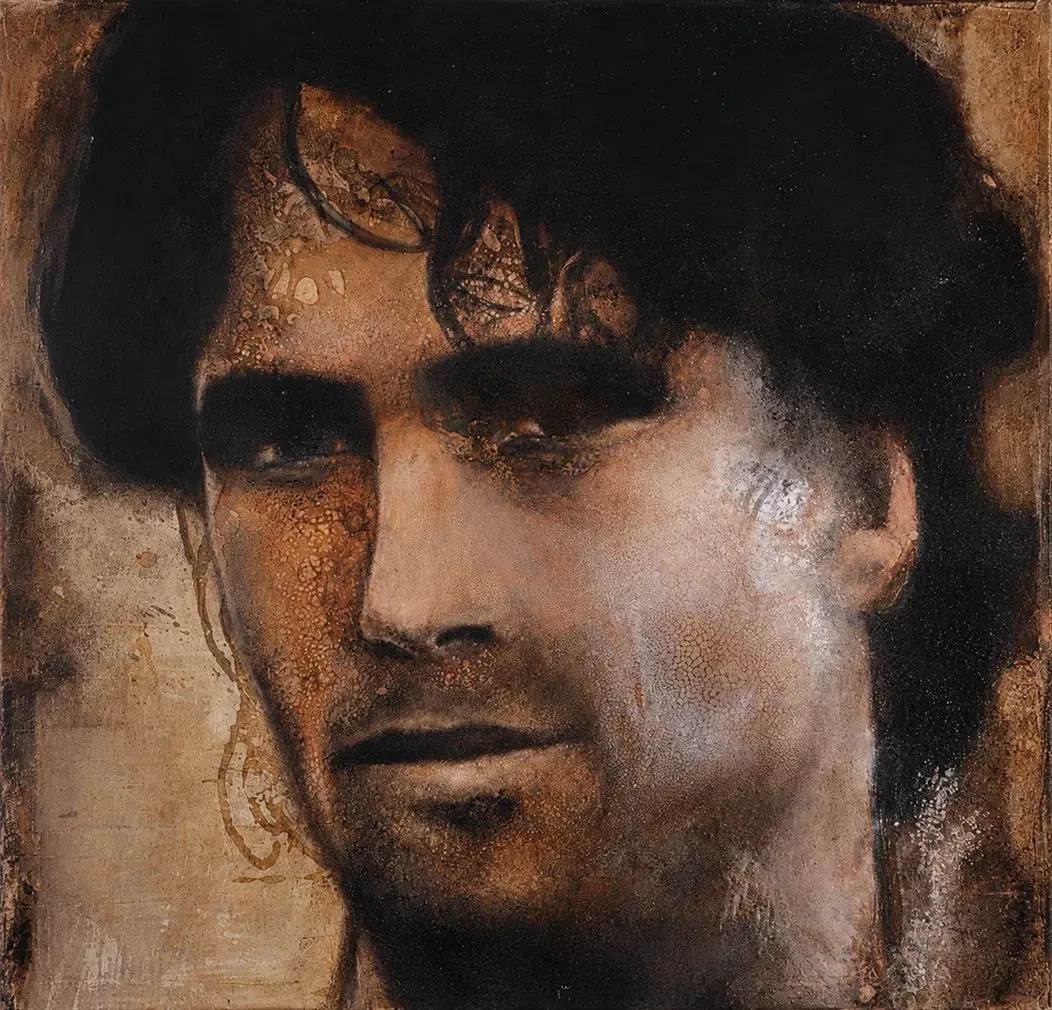 Original artwork by John D. Bowe — portrait sketch