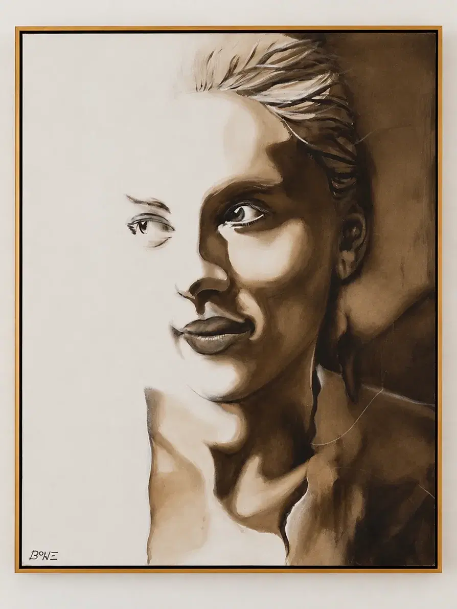 Original artwork by John D. Bowe — portrait